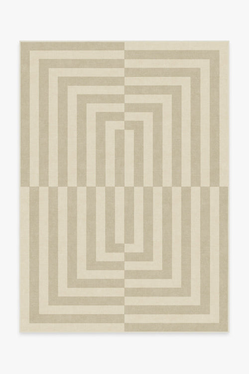 Jonathan Adler Op Art Natural Tufted Rug