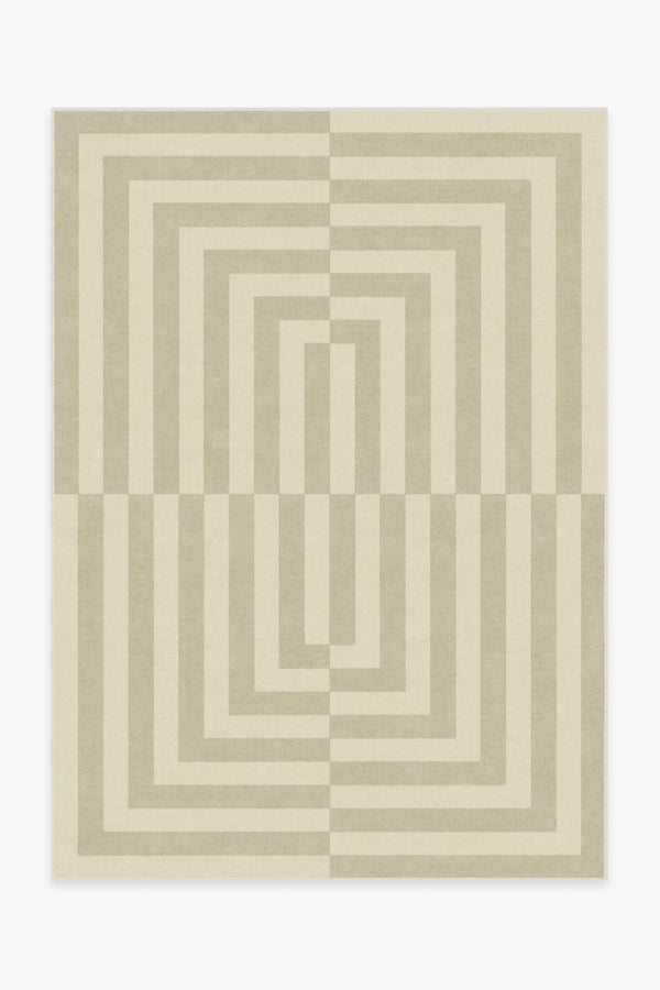 Jonathan Adler Op Art Natural Tufted Rug