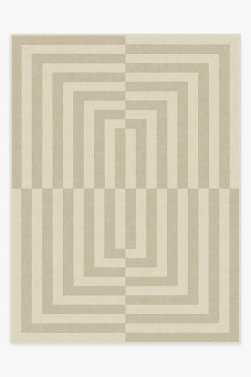Jonathan Adler Op Art Natural Tufted Rug