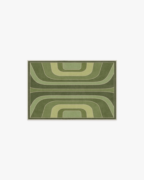 Jonathan Adler Paradox Green Tufted Rug