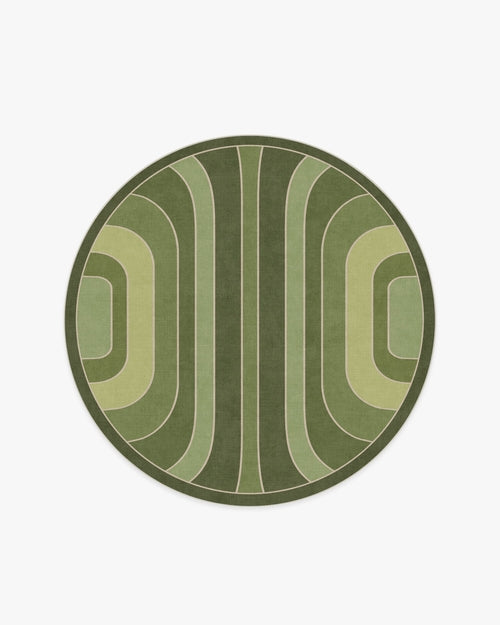 Jonathan Adler Paradox Green Tufted Rug