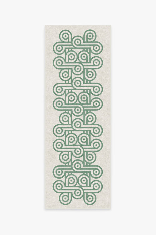 Jonathan Adler Pompidou Jade Tufted Rug