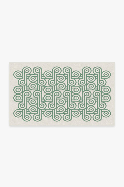 Jonathan Adler Pompidou Jade Tufted Rug