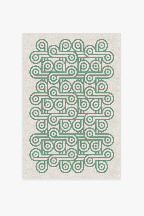 Jonathan Adler Pompidou Jade Tufted Rug