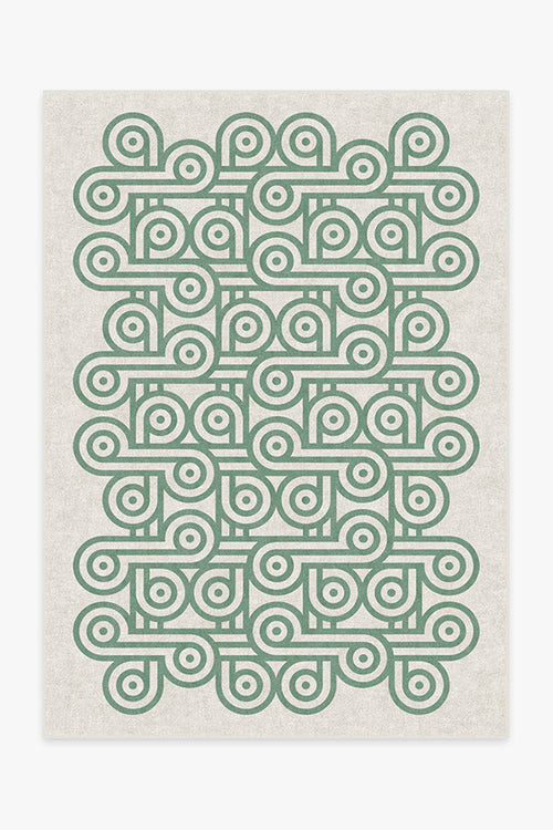 Jonathan Adler Pompidou Jade Tufted Rug