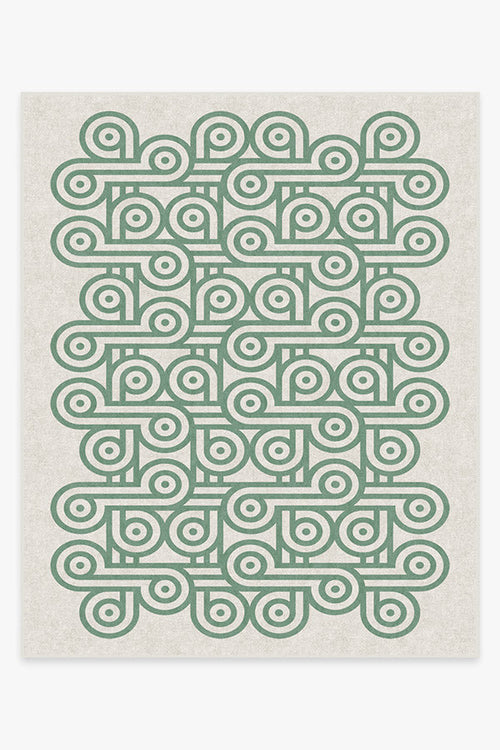 Jonathan Adler Pompidou Jade Tufted Rug