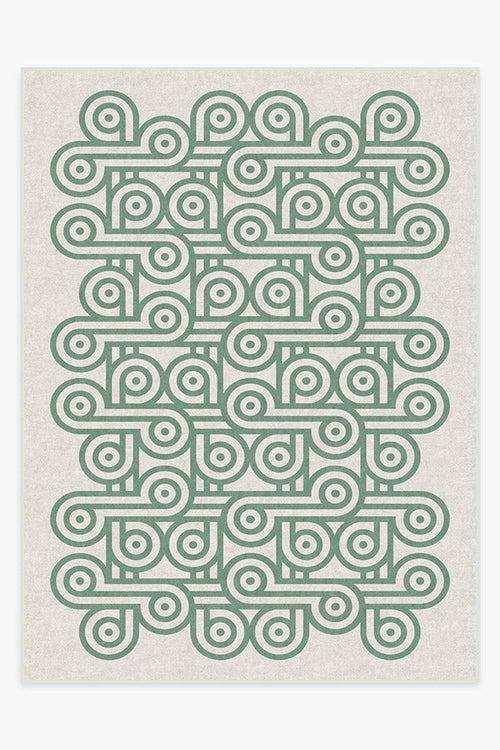 Jonathan Adler Pompidou Jade Tufted Rug