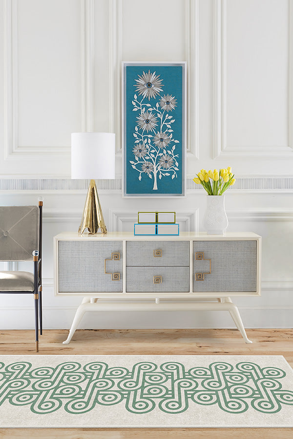 Jonathan Adler Pompidou Jade Rug