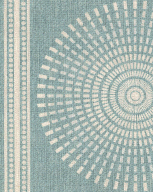 Jonathan Adler Santorini Blue Tufted Rug