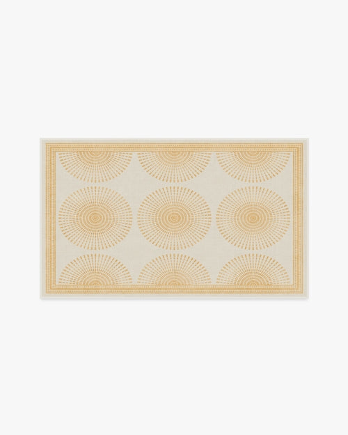 Jonathan Adler Santorini Ivory & Gold Tufted Rug