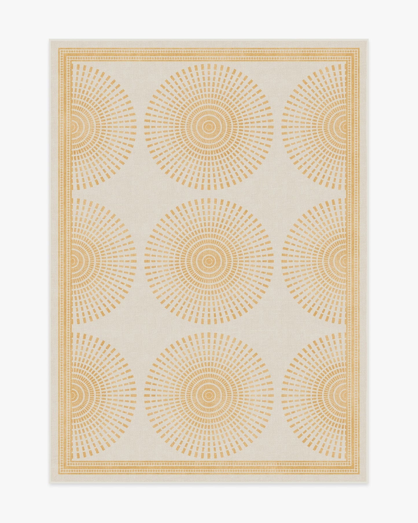 Jonathan Adler Santorini Ivory & Gold Tufted Rug