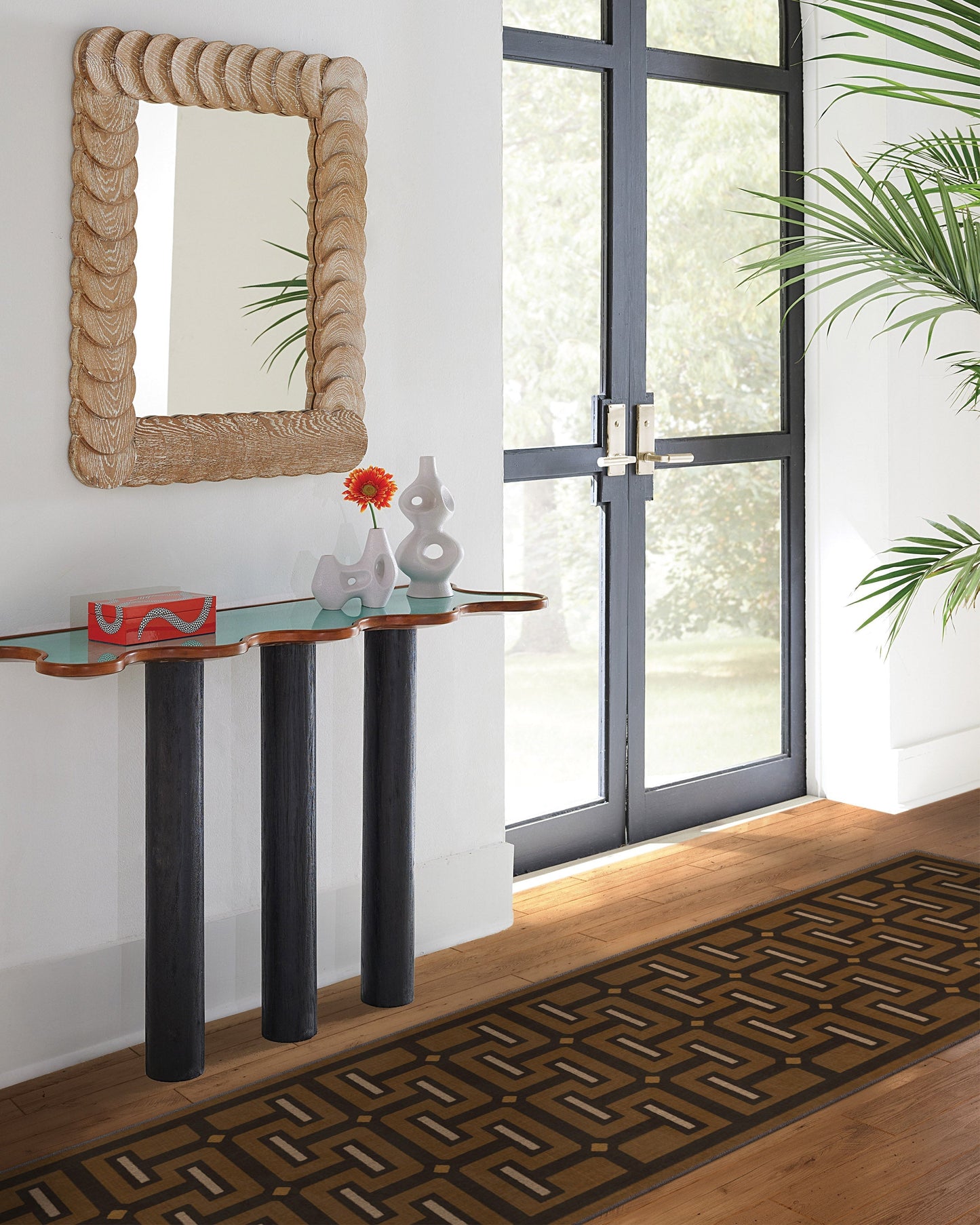 Jonathan Adler Thebes Cognac Tufted Rug