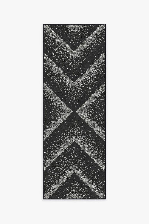 Jonathan Adler Vapor Black & Pearl Tufted Rug
