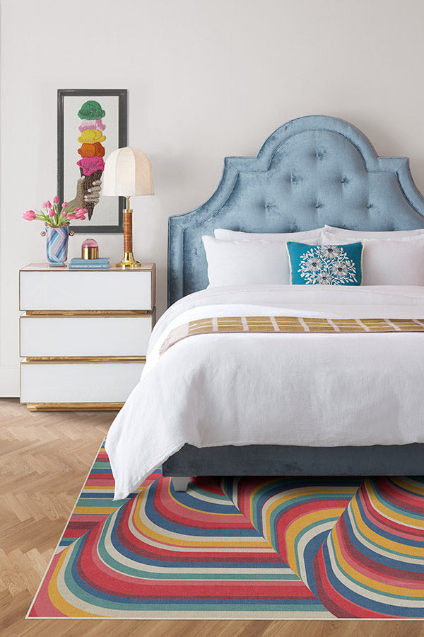 Jonathan Adler Waterfall Multicolor Tufted Rug