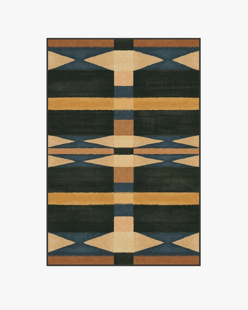 Justina Blakeney Ella Peach & Pine Tufted Rug