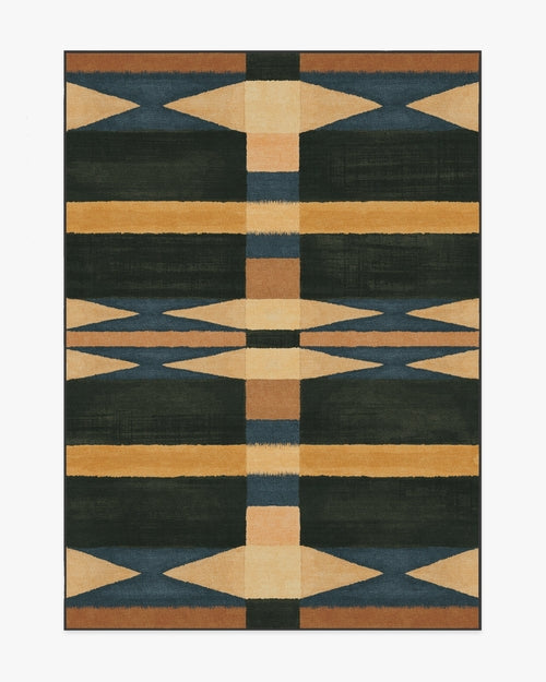 Justina Blakeney Ella Peach & Pine Tufted Rug