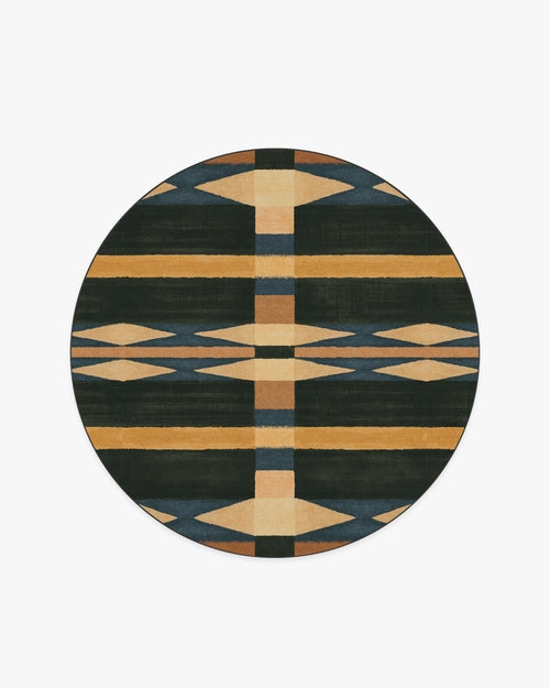 Justina Blakeney Ella Peach & Pine Tufted Rug