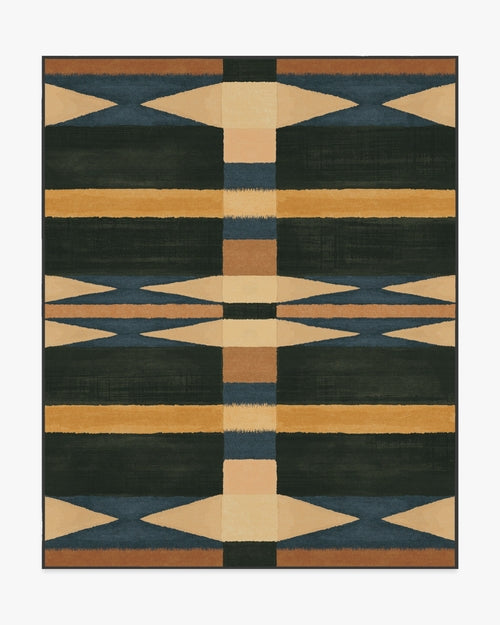 Justina Blakeney Ella Peach & Pine Tufted Rug