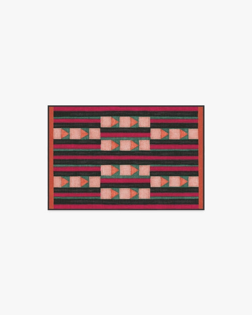 Justina Blakeney Magdalena Peach & Berry Tufted Rug