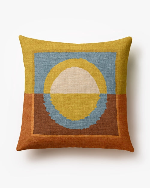 Justina Blakeney Serene Multicolor Woven Throw Pillow