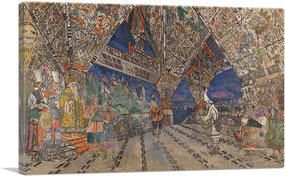 Stage Design For Le Coq D'or