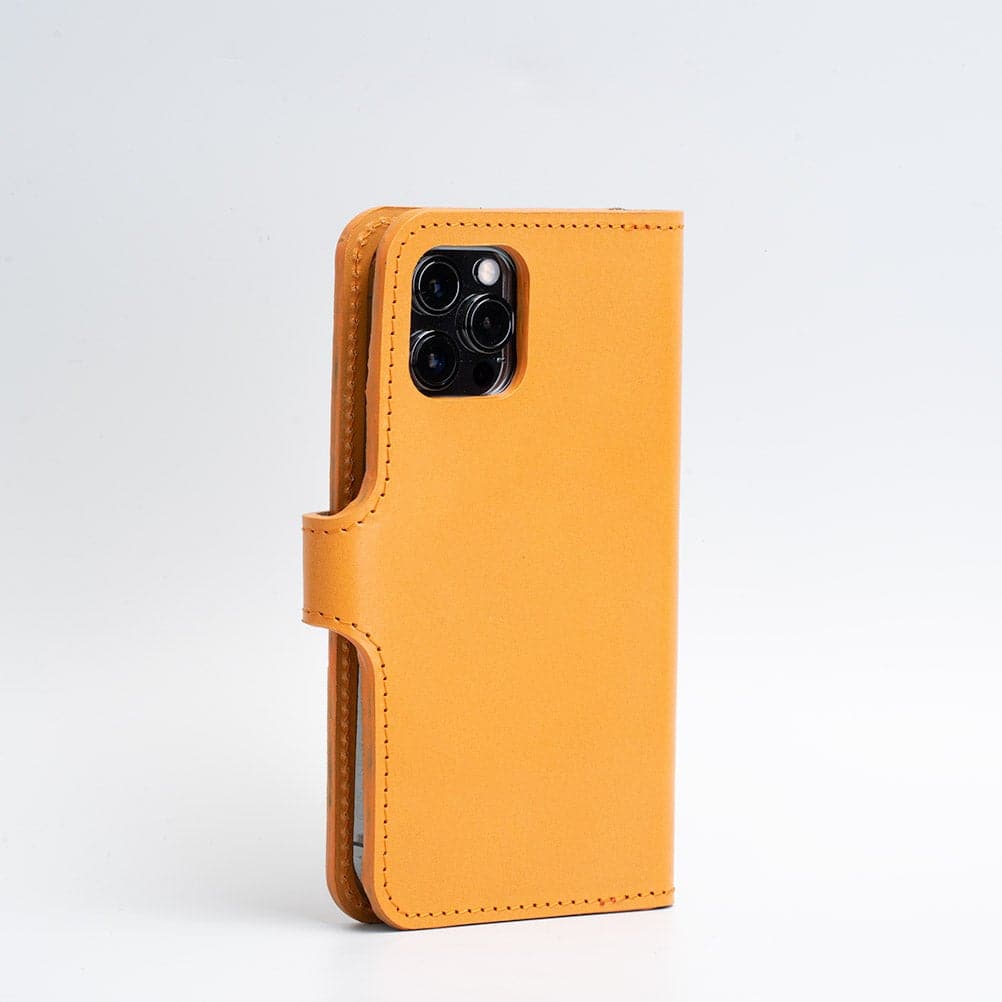 iPhone 14 series Top-Grain Leather Folio Case Wallet - Classic 4.0