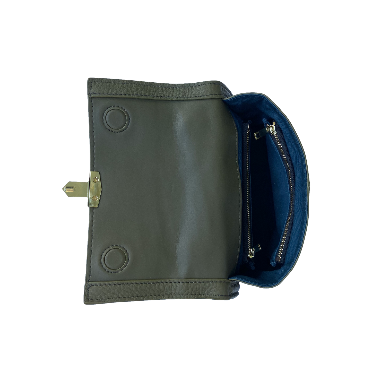 SUSU Leather Backpack for Women Convertible Crossbody Bag Olive Green