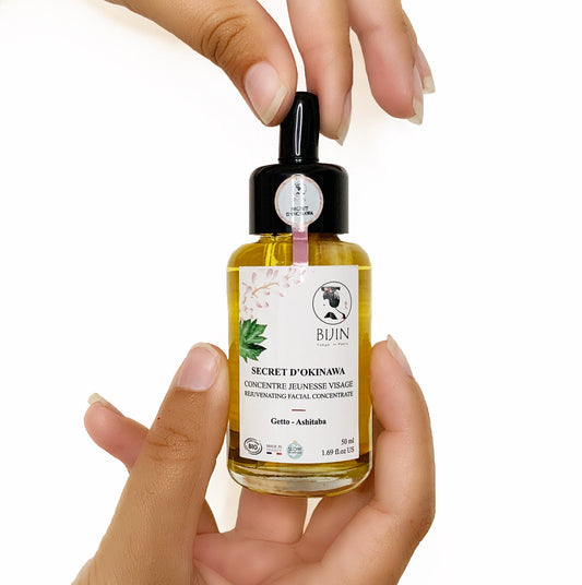 Concentré jeunesse huile visage Getto et Ashitaba