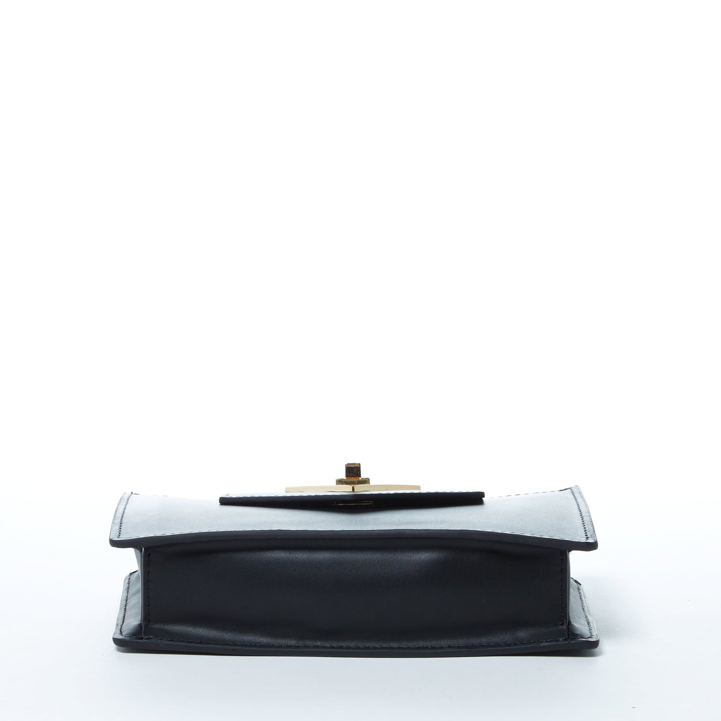 SUSU Mini Crossbody Bag Black Leather Purse Wristlet Women's Handbag