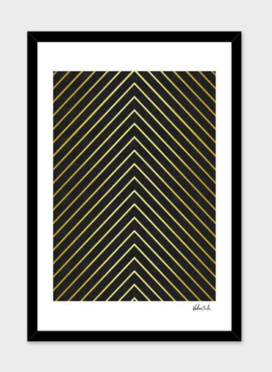 Minimalist and golden art   Frame