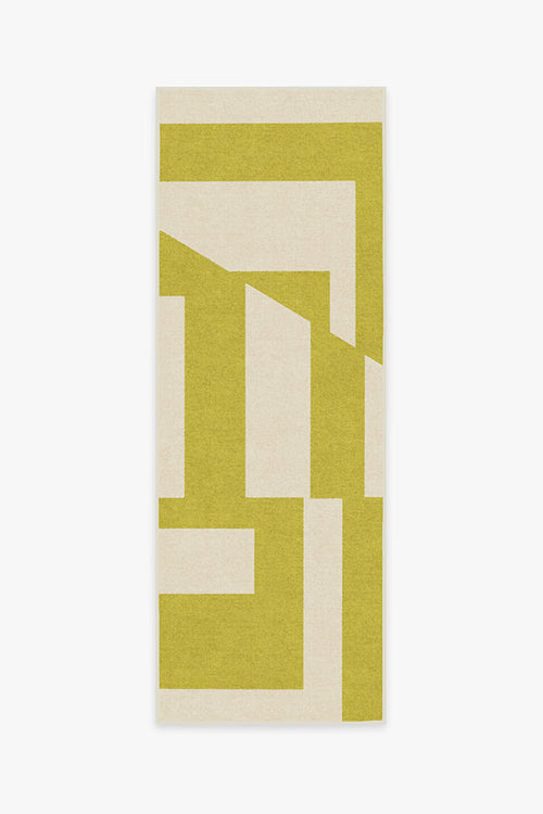 Moden Chartreuse Tufted Rug