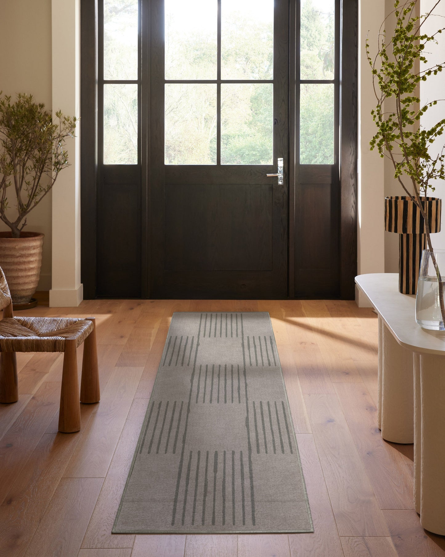 Oslo Grey Tufted Rug