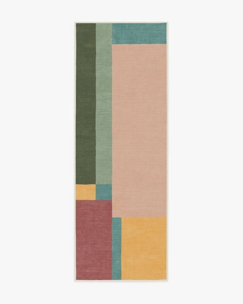 Quinn Tufted Rug in PANTONE™ Golden Apricot