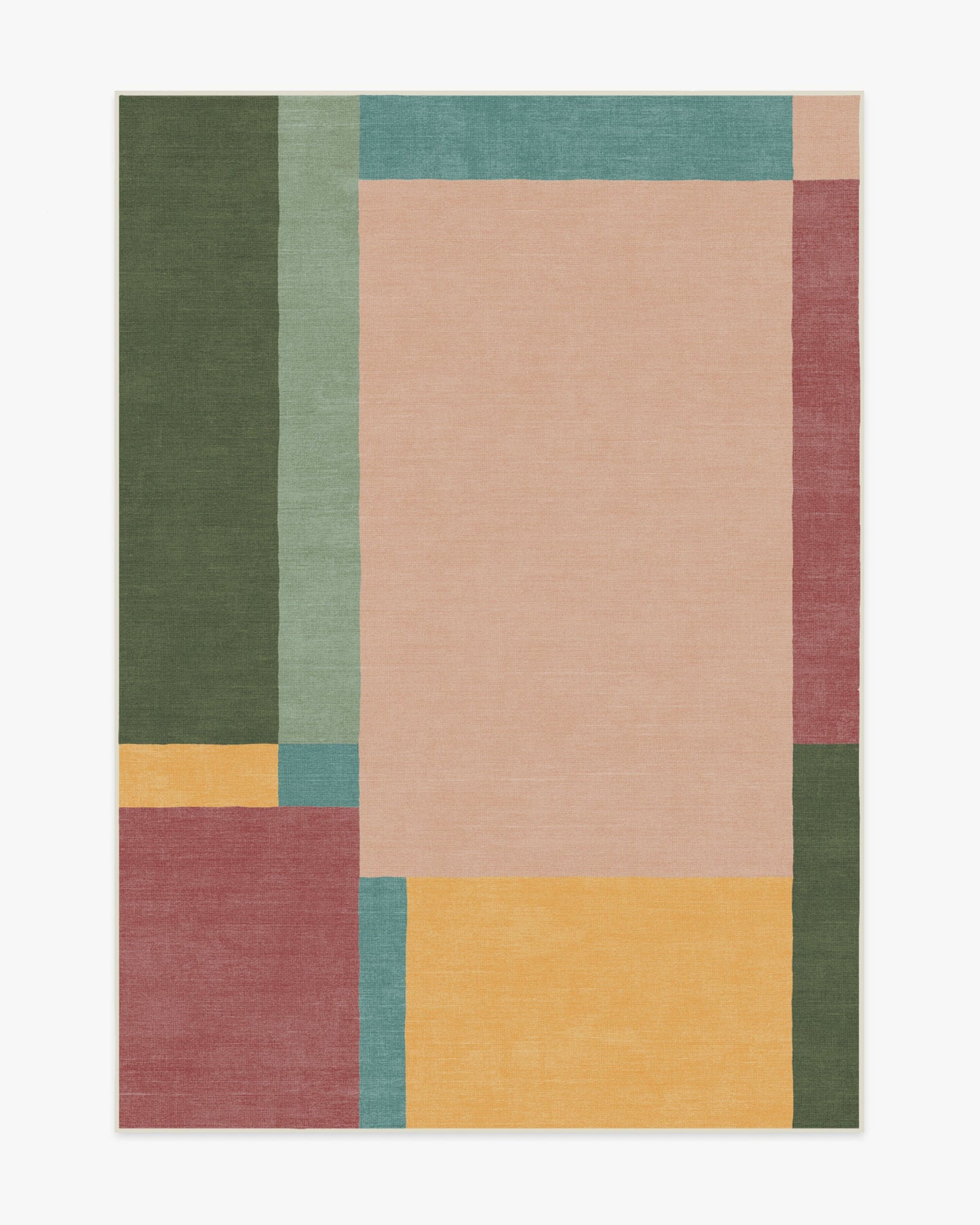 Quinn Tufted Rug in PANTONE™ Golden Apricot