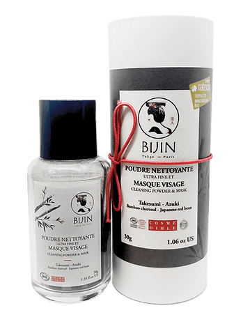 Poudre nettoyante et masque visage au charbon takesumi 2 en 1