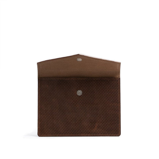 iPad Leather Sleeve - Geometric Net