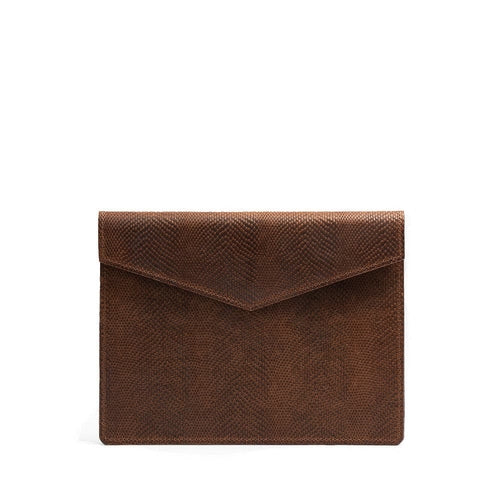 iPad Leather Sleeve - Snake Print