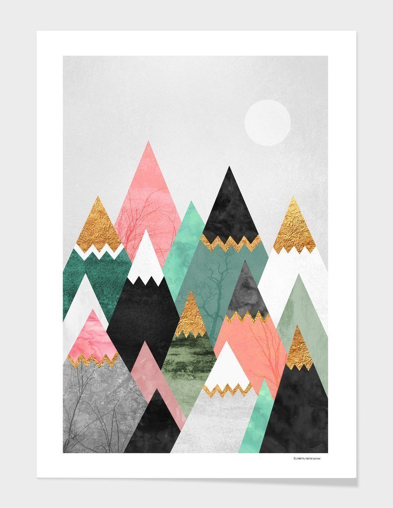 Pretty Mountains  Frame