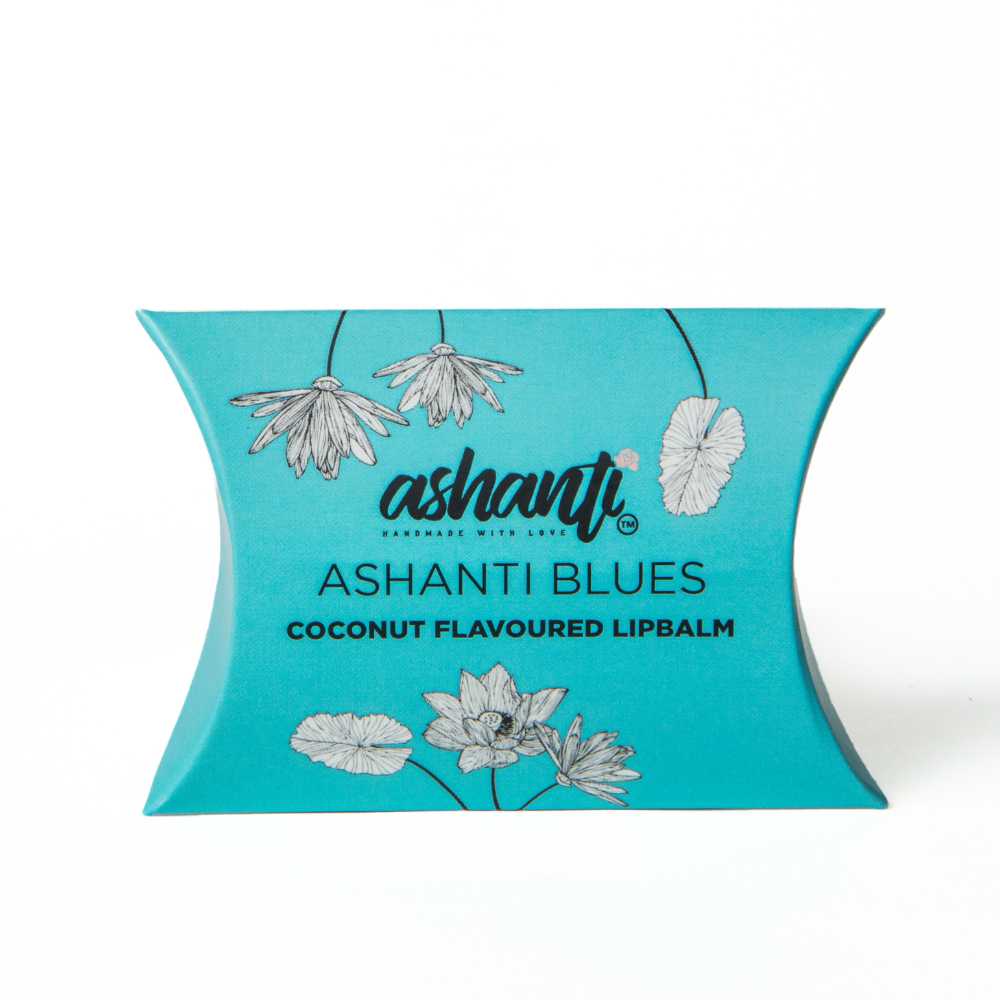 ASHANTI BLUE'S - COCONUT FLAVOURED LIP BALM ASHANTI BLUE'S - COCONUT