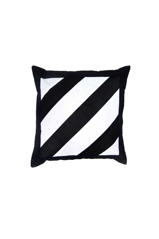 Silk Striped Cushions Cover