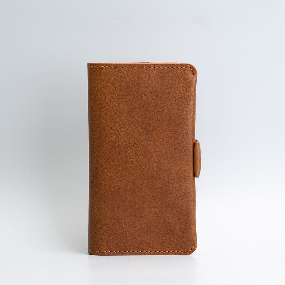 Leather iPhone folio wallet with Magsafe - The Minimalist 2.0 - SALE