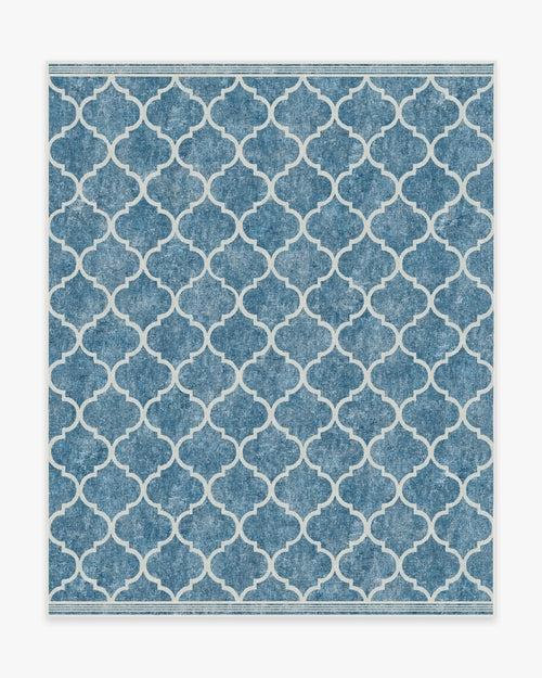 Terali Blue Tufted Rug