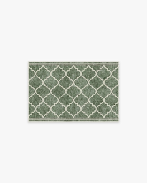 Terali Ivy Green Tufted Rug