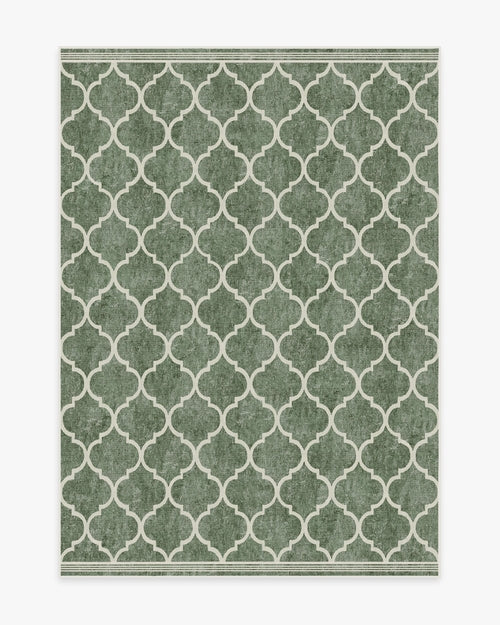 Terali Ivy Green Tufted Rug