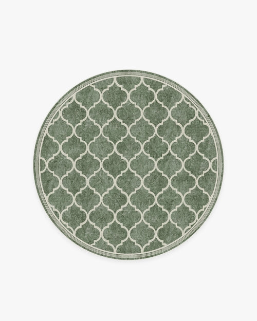 Terali Ivy Green Tufted Rug