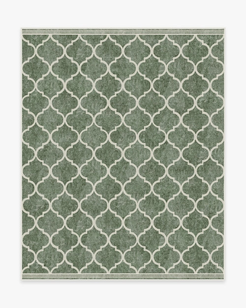 Terali Ivy Green Tufted Rug