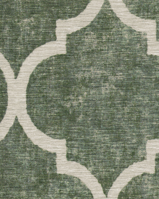 Terali Ivy Green Tufted Rug