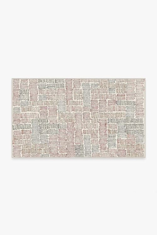 Thalia Red Tufted Rug