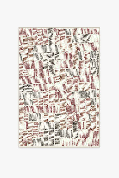 Thalia Red Tufted Rug