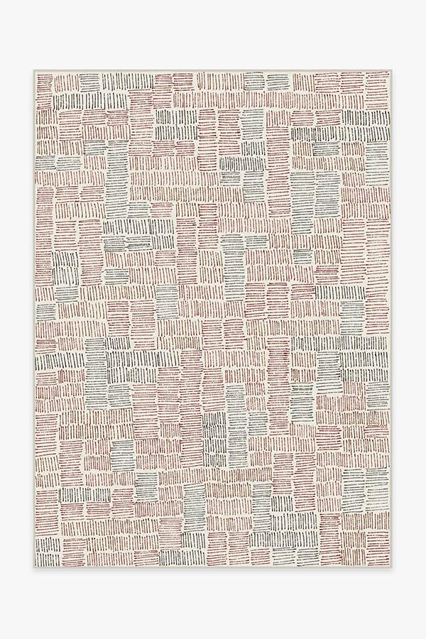 Thalia Red Tufted Rug